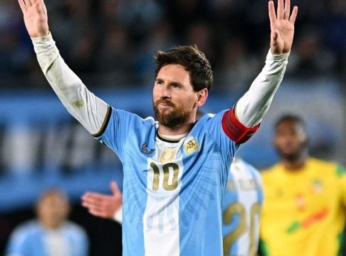 Messi “at peace” following emotional final game for Argentina